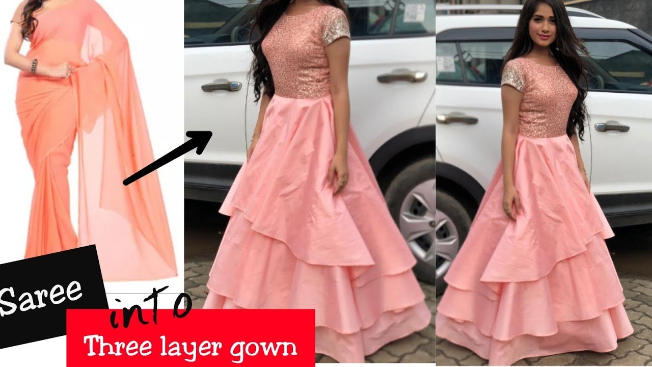 40 Saree gown ideas | saree gown, indian designer wear, indian fashion