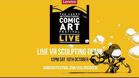 LICAF Live sculpting demo adobe medium