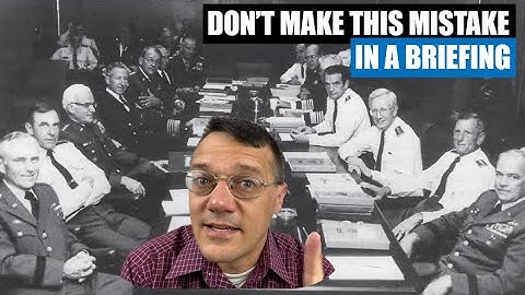 Conference Room Tactics: Don