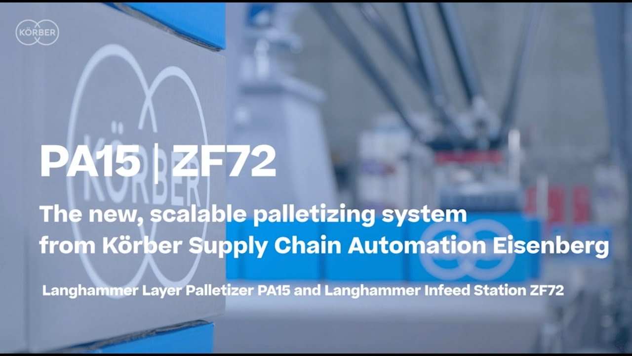 Palletizing Tissue with the Palletizing Robot PA15 and Infeed Station ZF73