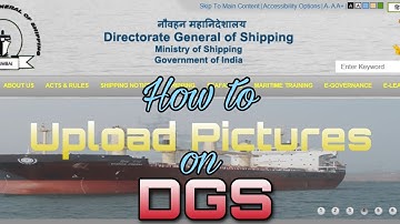How to Update INDoS Profile Picture For Indian Seafarer
