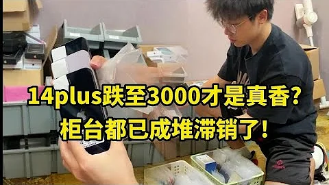 iPhone 14 plus 跌至3000元才是真香？柜台都已成堆滞销了！ - 天天要闻
