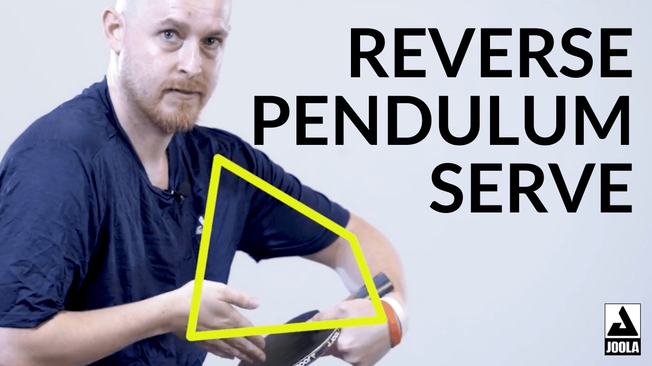 Освойте подачу в настольном теннисе с обратным маятником | JOOLA Skills