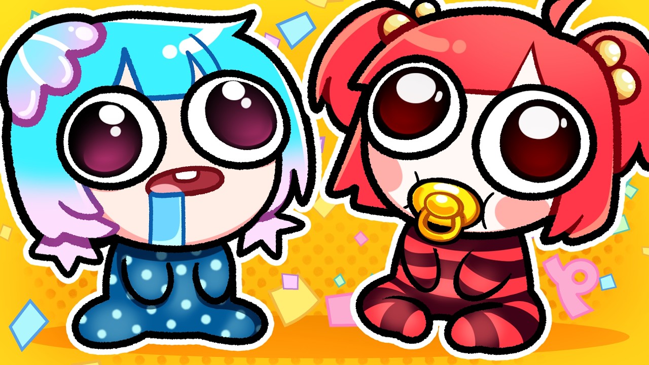 Batatinha e Sunny VIRARAM BEBÊS no Roblox!