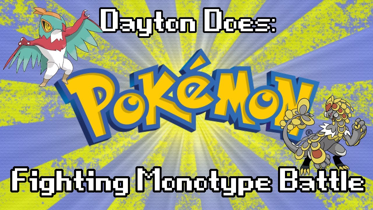 Fighting Monotype Pokemon Battle : Fighting vs. Fighting - Battling for Dojo Supremacy (Monotype)