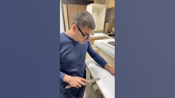 Filing edge banding. #carpentry #diy #maker #woodworking #wood #craft #how #howto #carpenter #filing