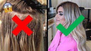 Top 5 Do's and Dont's of Extensions | Hair By Chrissy