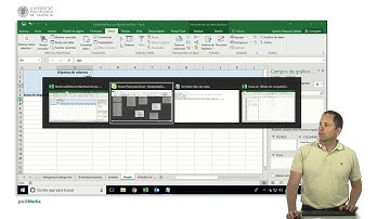 Excel. Power Pivot. Jerarquías de campos en el Modelo de datos |  | UPV