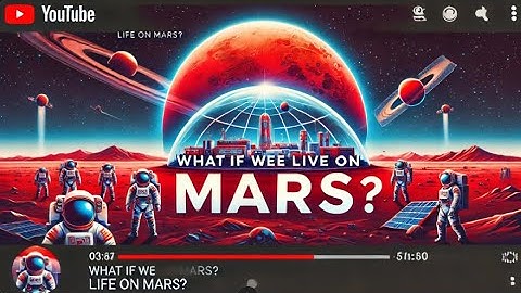 What If We Could Live on Mars? Exploring Life on the Red Planet!