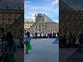 Paris, France 🇫🇷 - pyramide du Louvre | Paris 4K