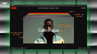 This Scroll-Powered GSAP Slider Stacks Layers in 3D Like a Deck