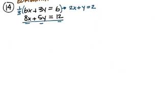 Chapter 7 Practice Test # 12, 14