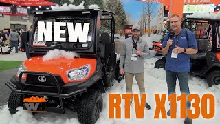 NEW Kubota RTV-X1130 Full-Size Diesel Utility Vehicles with 6 Foot Cargo Bed #Kubota