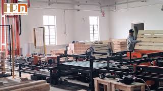 KBJ101 Semi-Automatic Pallet Making Line