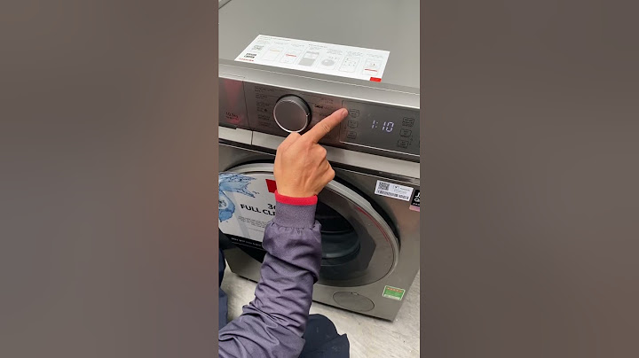 Hướng dẫn cách giặt máy giặt toshiba 8kg