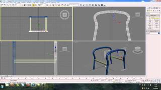 Моделирование стула-кресла в 3Ds Max (часть 1) Моделирование стула-кресла в 3Ds Max (часть 1)