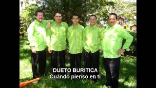 DUETO BURITICA -  CUANDO PIENSO EN TI