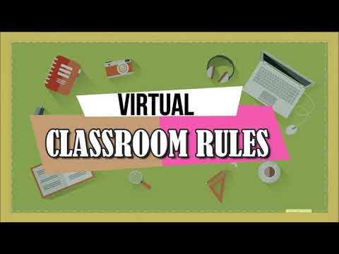 Virtual Class Rules - Proper Etiquette for Online Learning