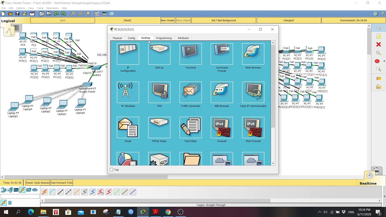 Tugas Pertemuan 10 - Administrasi Jaringan - YouTube