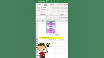 ¿Cómo CONTAR celdas con NÚMEROS en Excel? #excel #aprenderexcel #desafiandoexcel #exceltutorial