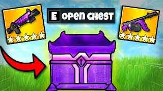 The GOD CHEST *ONLY* Challenge in Fortnite