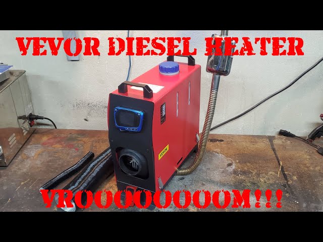 VEVOR Diesel Air Heater 12V 8KW LCD Display Remote Control for Car Bus RV  Garage
