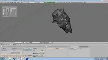 goblin from blender sculpt
