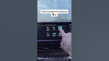 Peugeot et l’heure d’été 😜. Tuto changement 🤪. Likez  partagez et abonnez-vous #williamcommercial