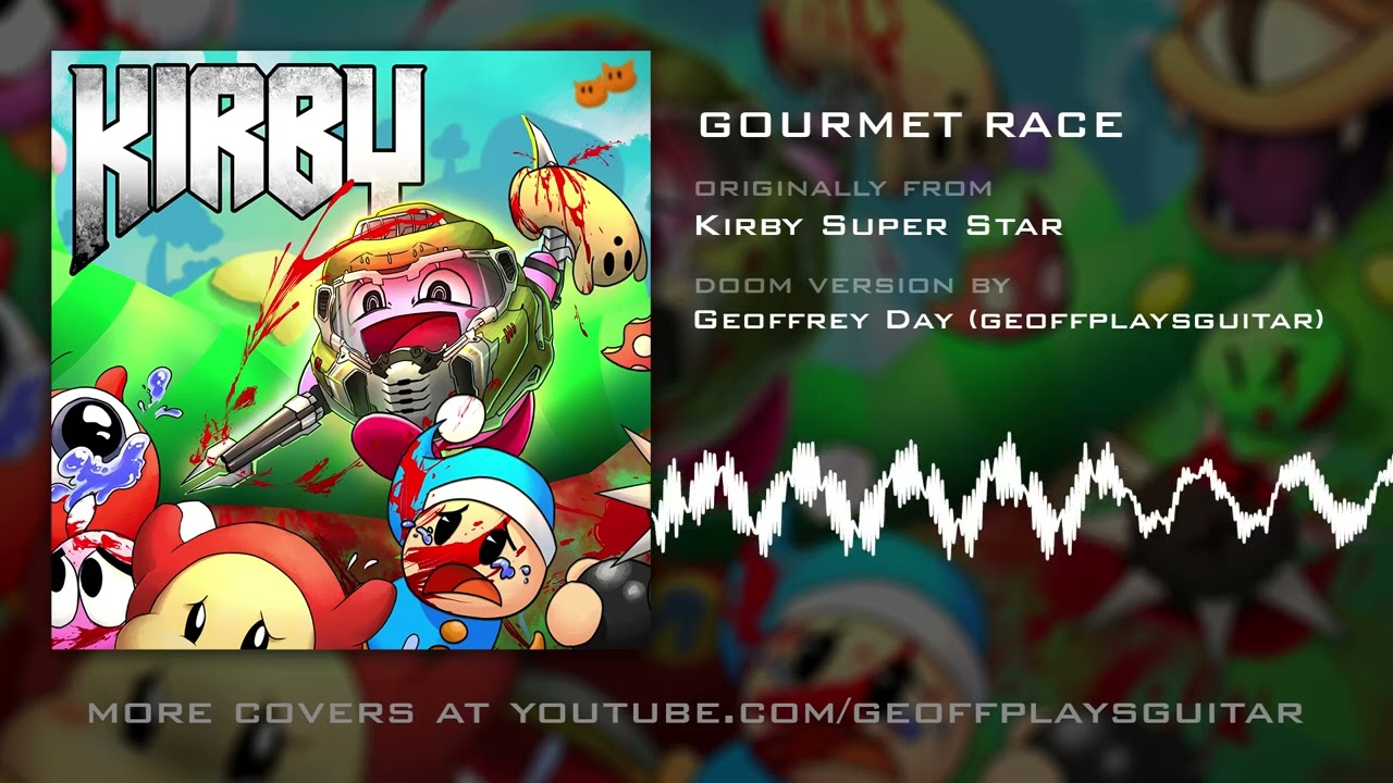 Gourmet Race (Doom Version) [HQ] from Kirby Super Star by Geoffrey Day 🎸 Argent Metal