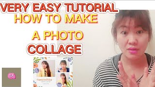 HOW TO MAKE BIRTHDAY  PHOTO COLLAGE ON MOBILE PHONE (2021)