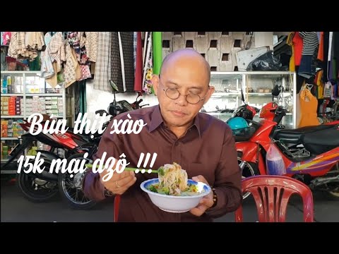 Food for good #304: "Tắt đài" ăn phải tô bún thịt xào Diễm chợ Mỹ Xuyên vì sao ?