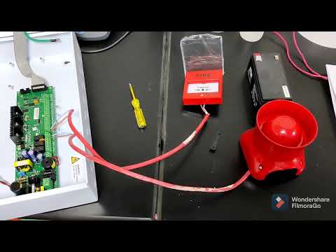 How to connect Ravel Fire Alarm Panel with Call point and Sounder.