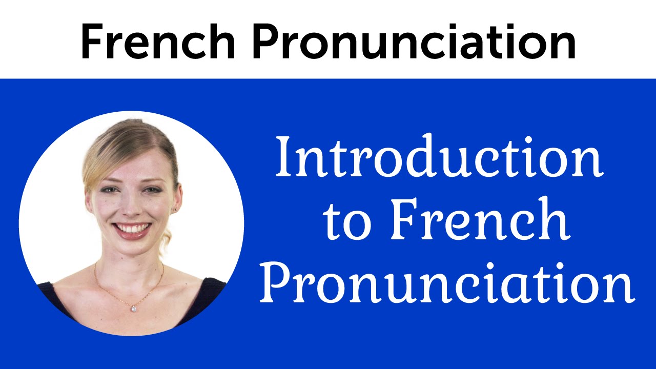 presentation pronunciation french
