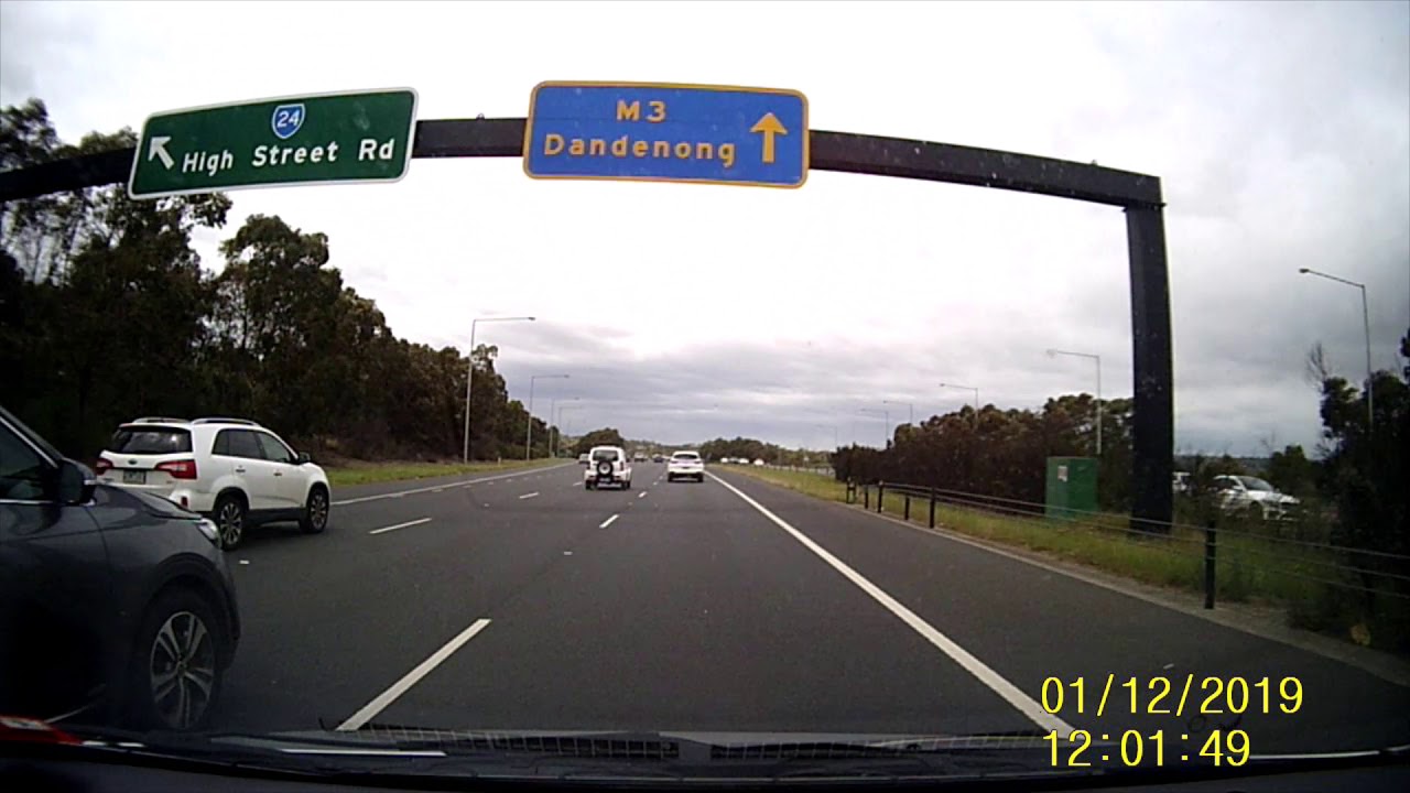 Real time Drive Eastlink Southbound Springvale Road Donvale To 