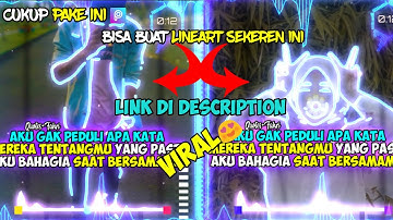 CARA MEMBUAT EFFEK LINEART DI AVEEPLAYER!! SIMPLE KAWAN