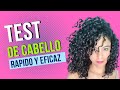 TEST DE CABELLO RÁPIDO Y EFICAZ (Textura, Porosidad, Densidad, Grosor)