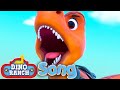 Roar roar dinosaur  nursery rhymes  kids songs  dino ranch