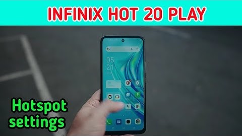 Infinix Hot 20 Play Main Hotspot Setting Kaise Kare,How To Change Hotspot password in Infinix Hot 2
