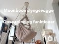 Moonboon slyngevugge med original motor og stativ