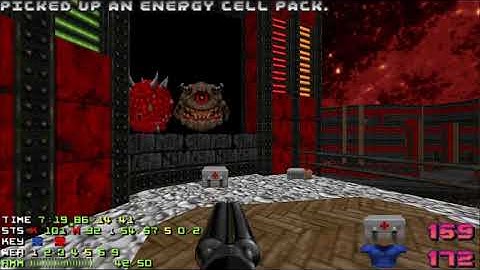 Doom 2 Ancient Aliens Level 32 UV with 102% in 14:33