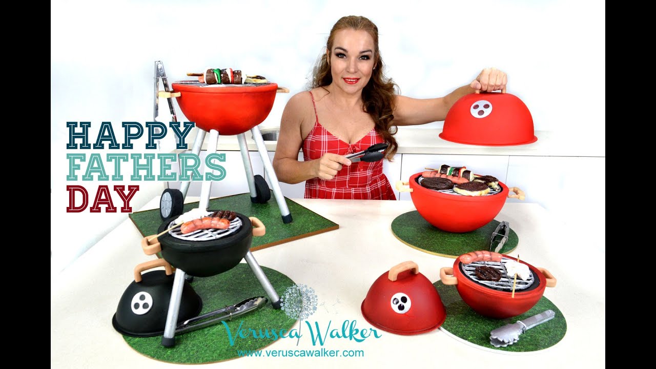 BBQ WEBER 3D CAKE YouTube