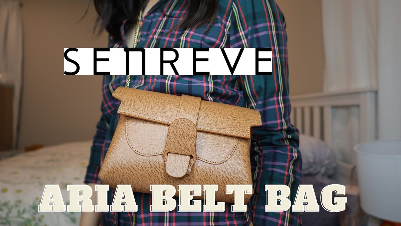 Senreve Aria Belt Bag Unboxing + First Impressions + What Fits Inside! 