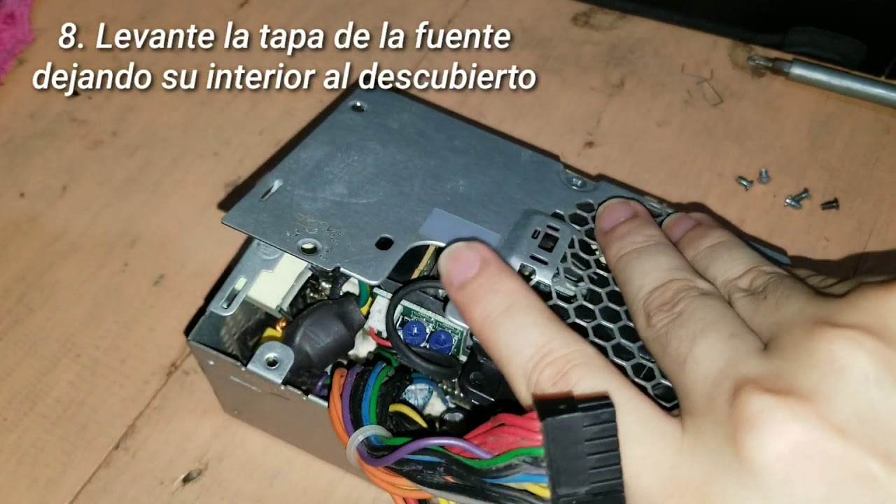 Mantenimiento a fuente de poder - YouTube