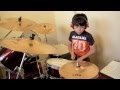 Highway Star - Deep Purple - Drum Cover By 10 Year Old Joh Kotoda