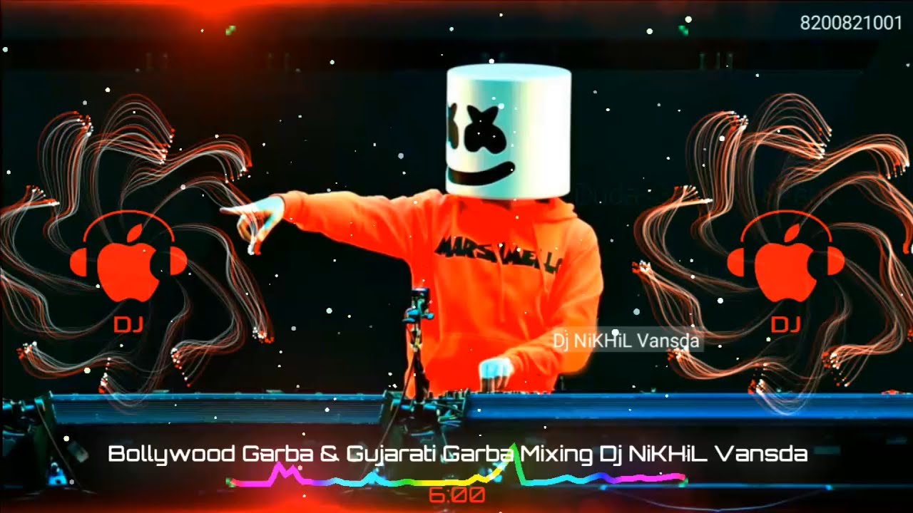 New Bollywood Garba 2024  Non Stop Garba Mixing  Dj NiKHiL Vansda Part 1  bollywoodsongs