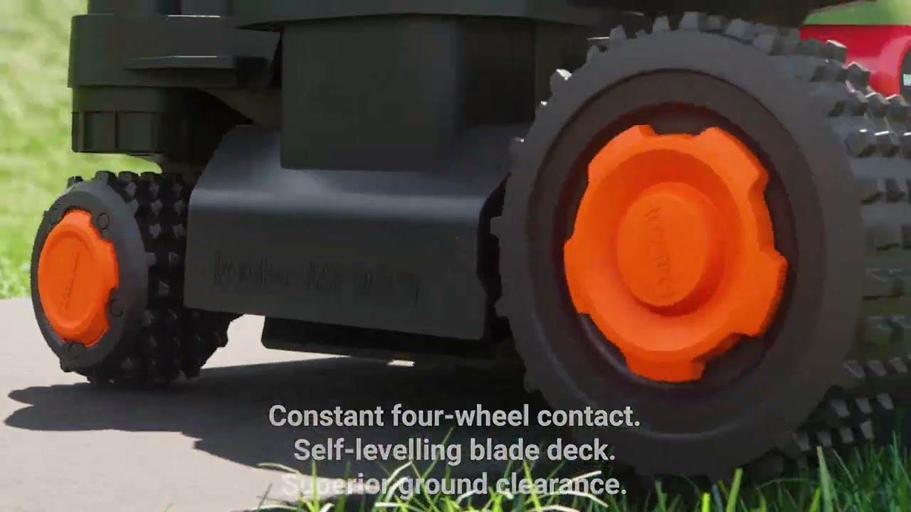 Landroid Vision Cloud 4WD 1/4 Acre Robotic Lawn Mower | Worx