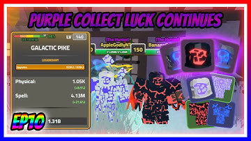 PURPLE COLLECTS!! AND GOD POT LEGENDARY!! | Roblox Dungeon Quest Noob To Godly