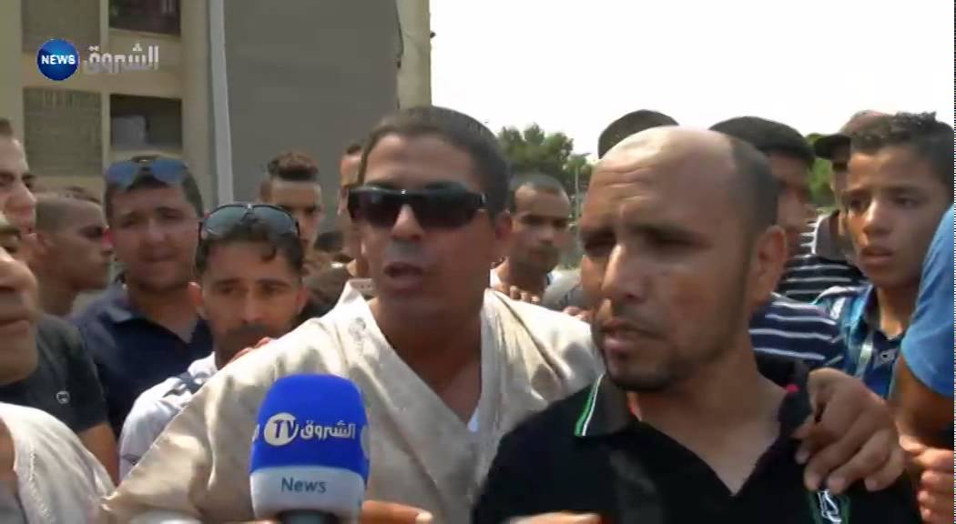 الجزائر العاصمة / سكان عين المالحة يحتجون بعين النعجة