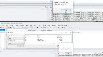 3.  Determine Selected Item in ListView [C#]