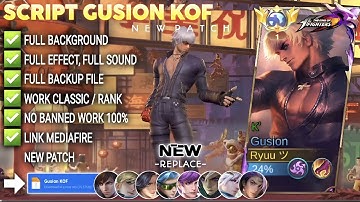 Script Skin Gusion KOF - K